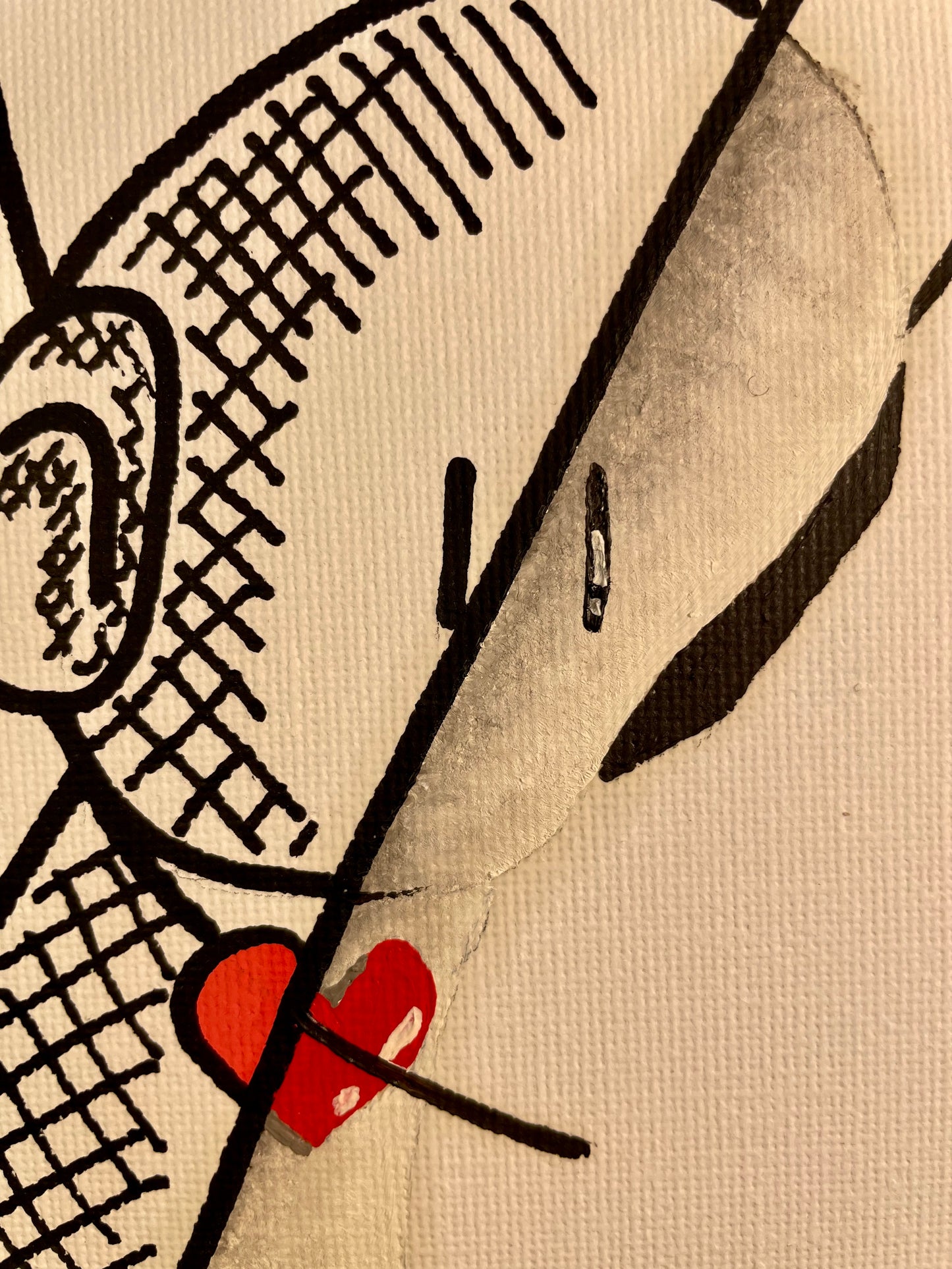 It's Okay To Outgrow - 8" x 8" Canvas Art | Tarc The Robot