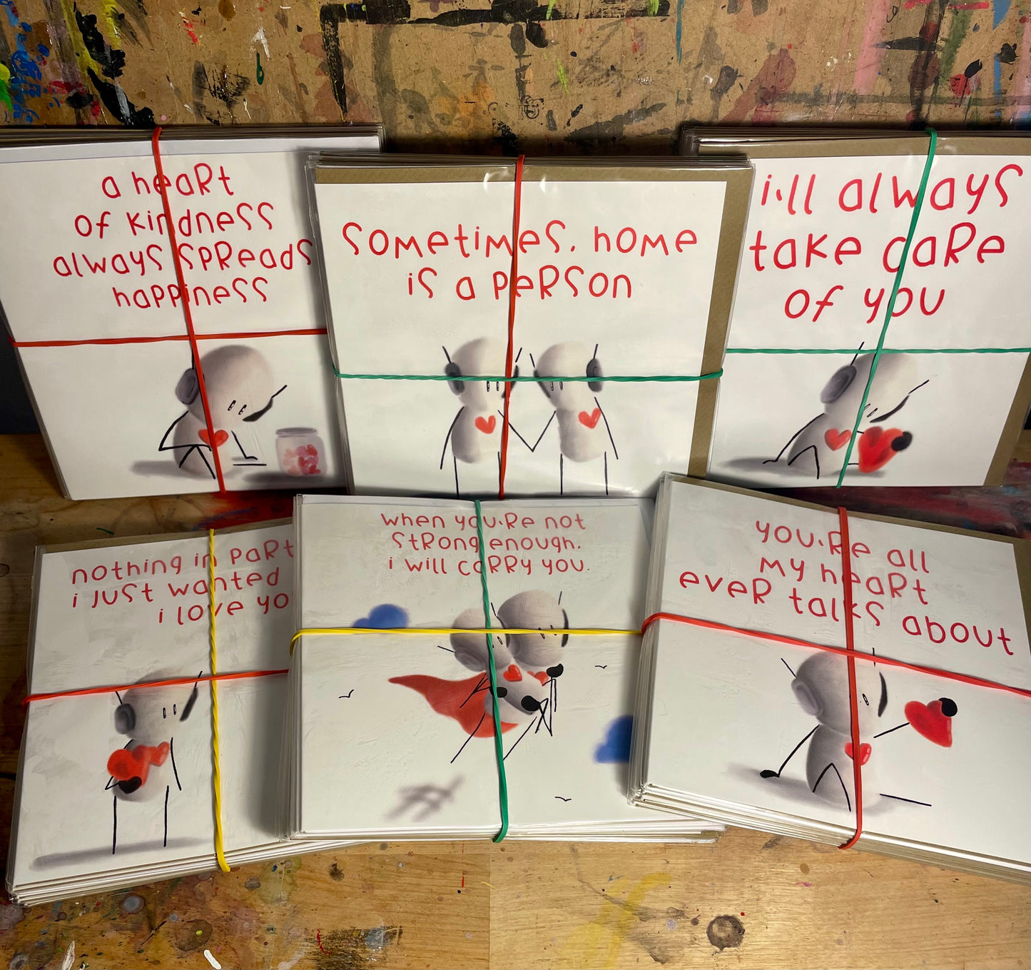 Mystery Bundle Greetings Cards - Tarc The Robot