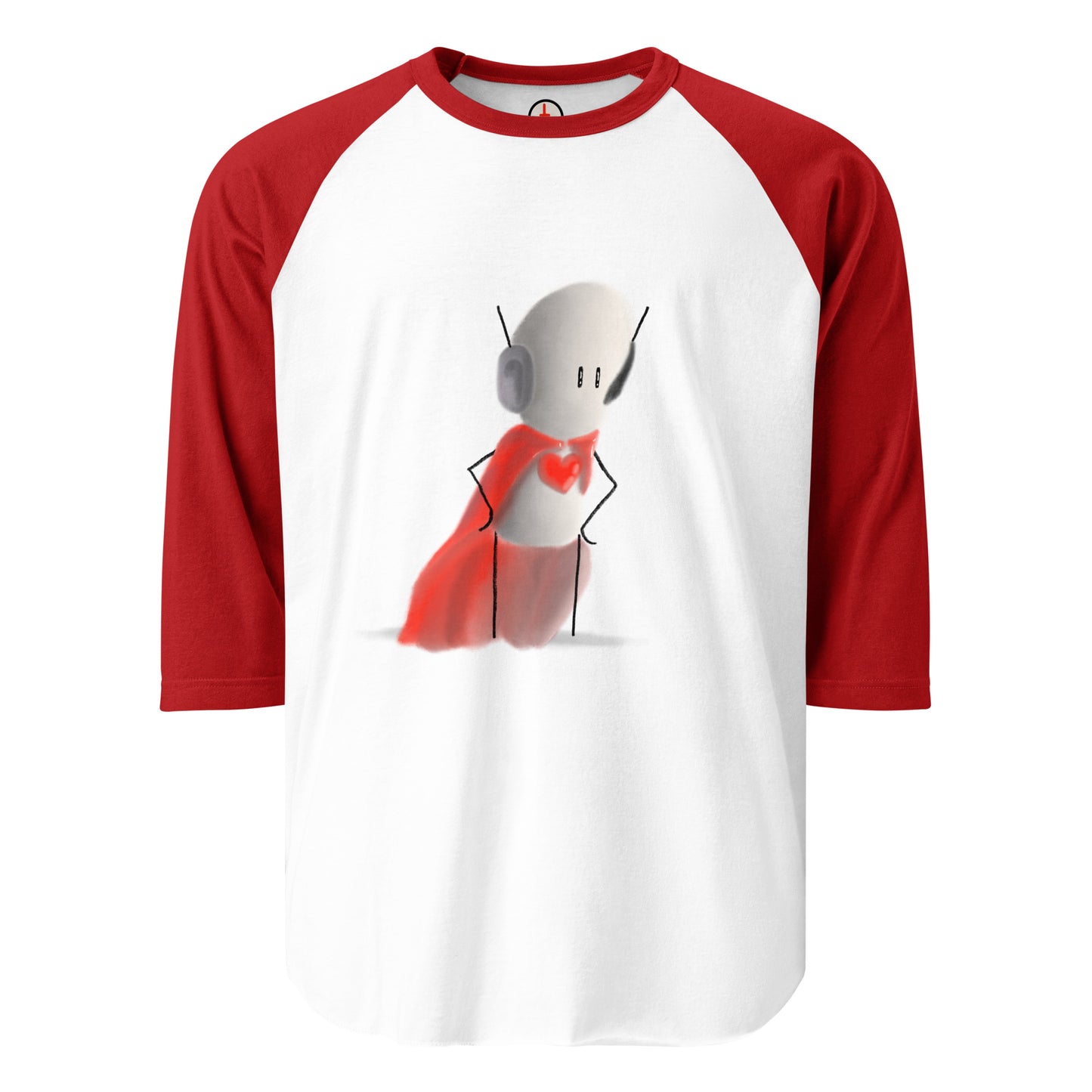 Superhero Unisex 3/4 Sleeve Tee | Tarc The Robot