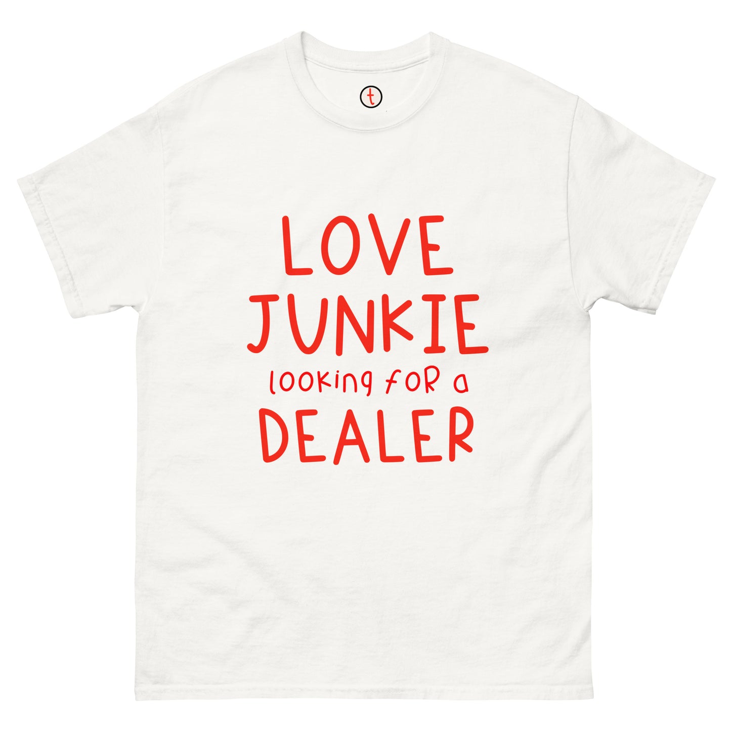 Love Junkie Unisex Tee - Casual Tee | Tarc The Robot