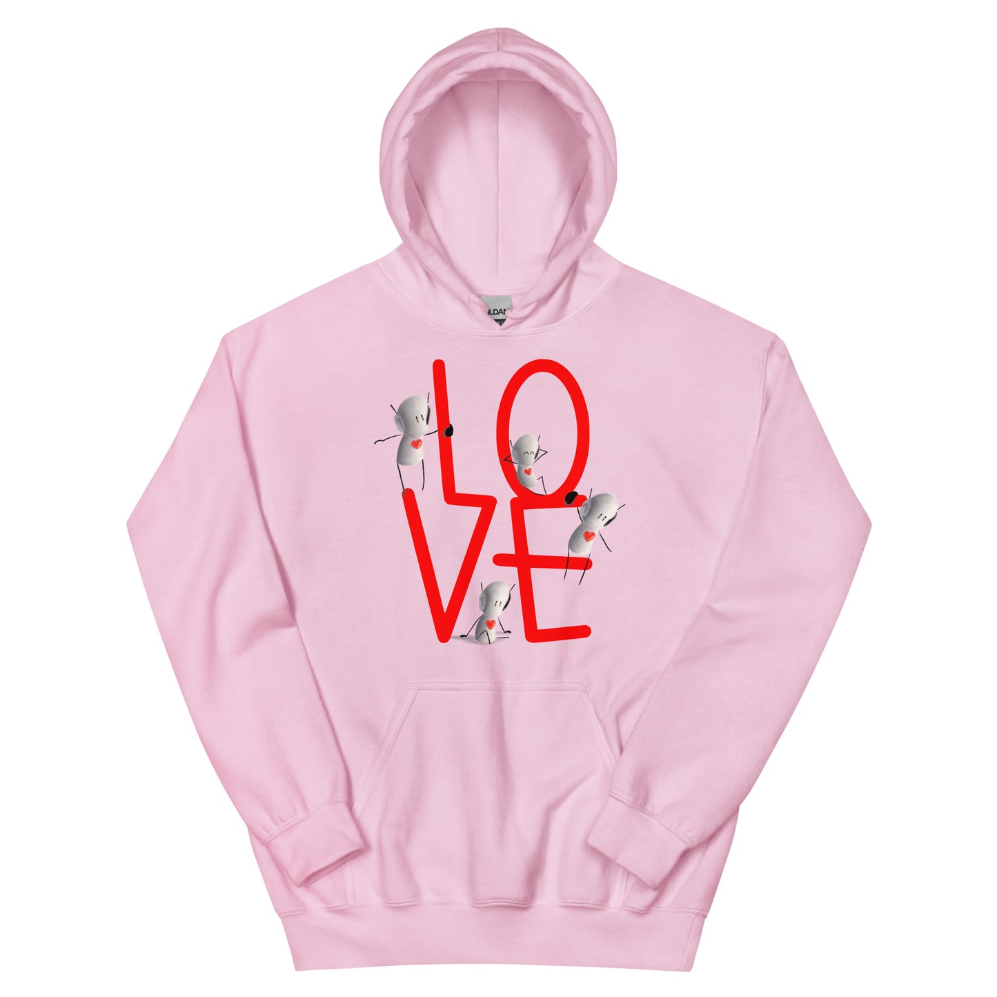 Love and Company Unisex Hoodie | Tarc The Robot