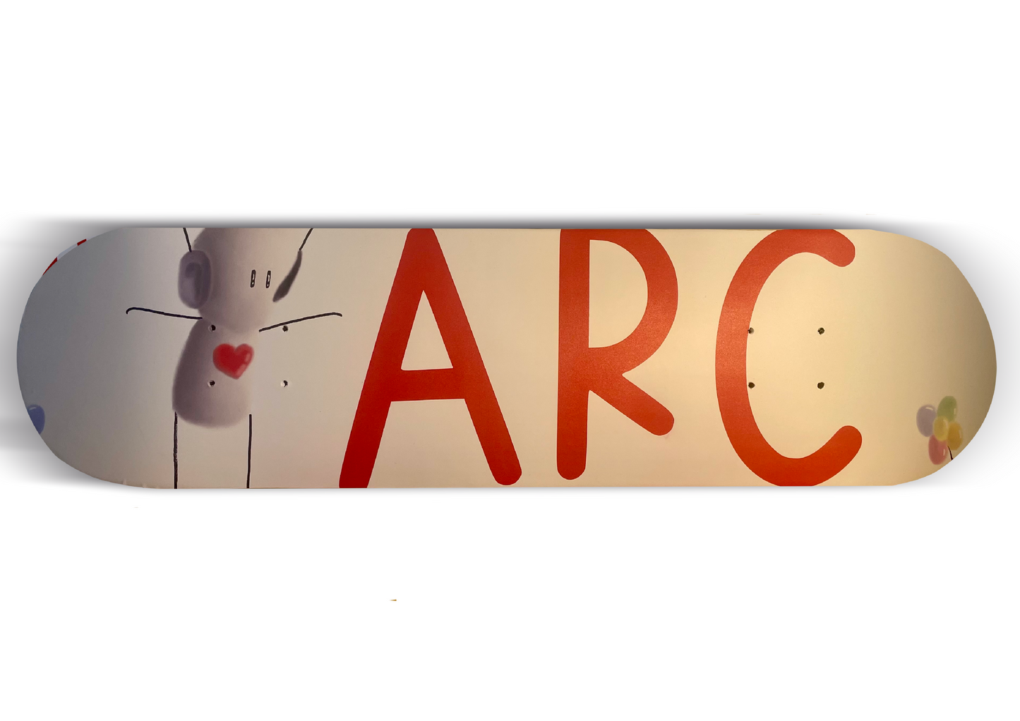 'Tarc' Prototype Skateboard Deck 7.87" - Tarc The Robot