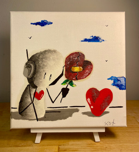  'Still Loves The Same' Canvas Art | Tarc The Robot