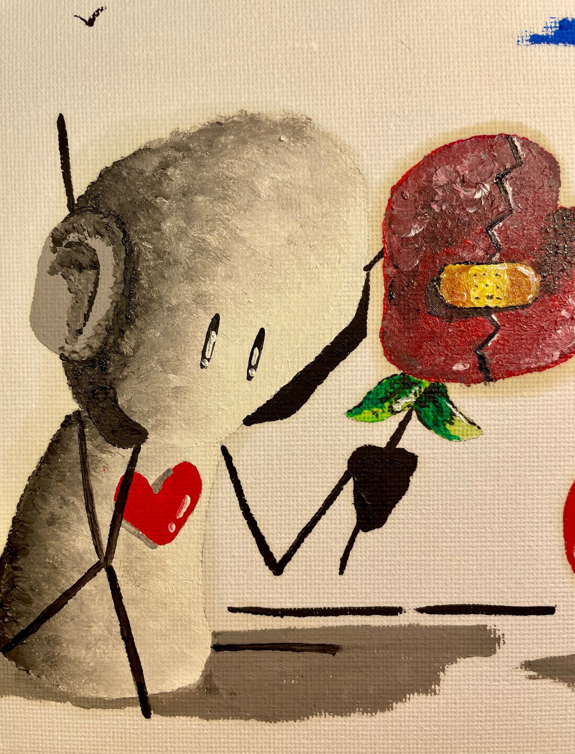  'Still Loves The Same' Canvas Art | Tarc The Robot