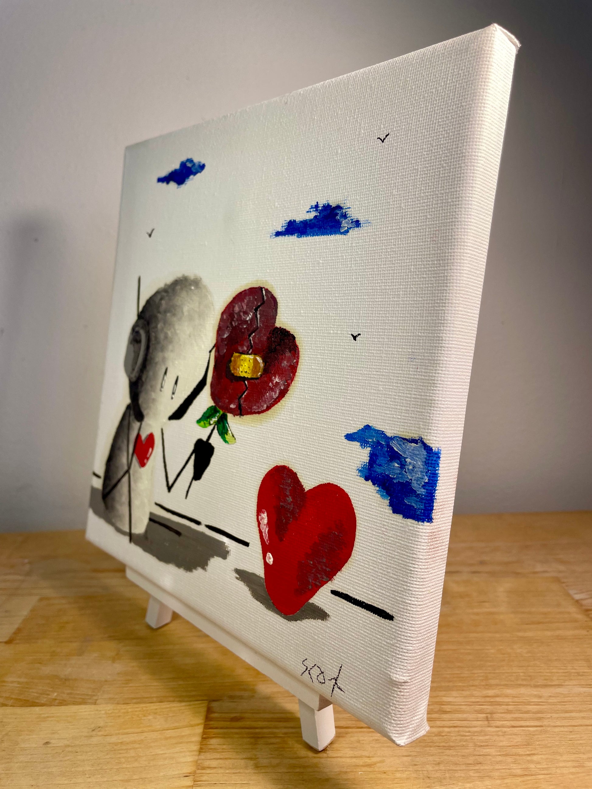  'Still Loves The Same' Canvas Art | Tarc The Robot