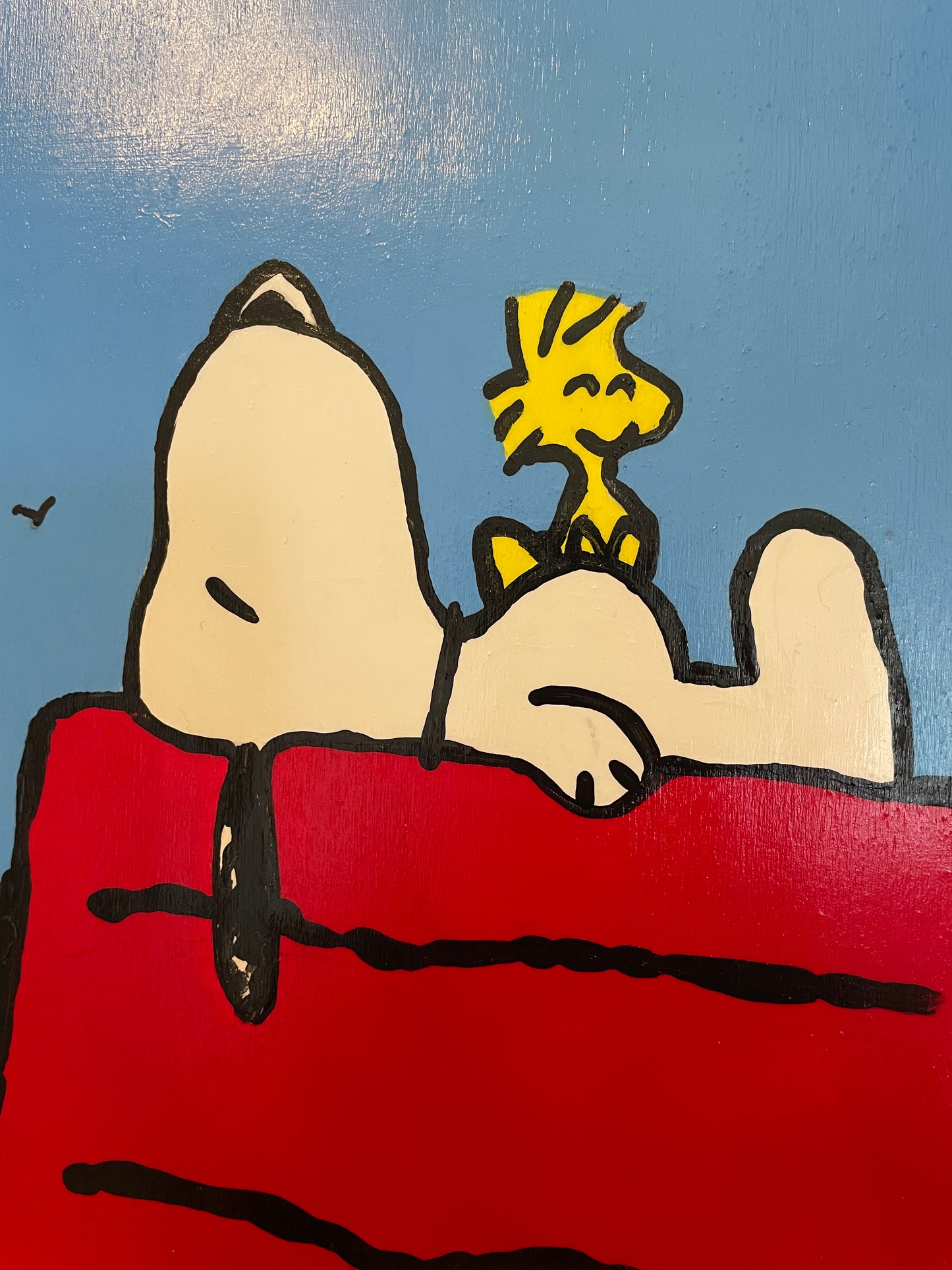 'Inspirations Series': Snoopy Original 16" x 12" - Tarc The Robot