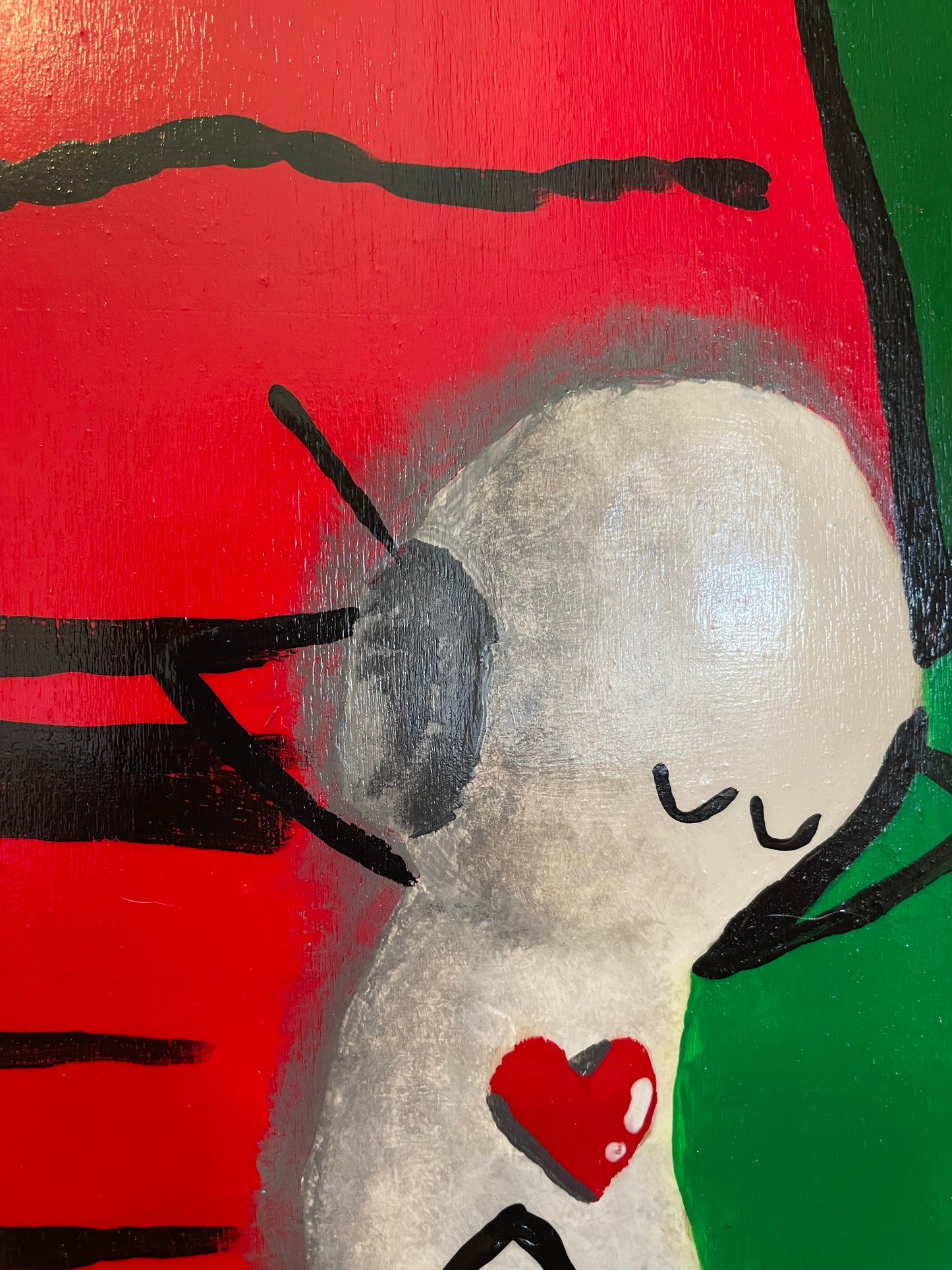'Inspirations Series': Snoopy Original 16" x 12" - Tarc The Robot