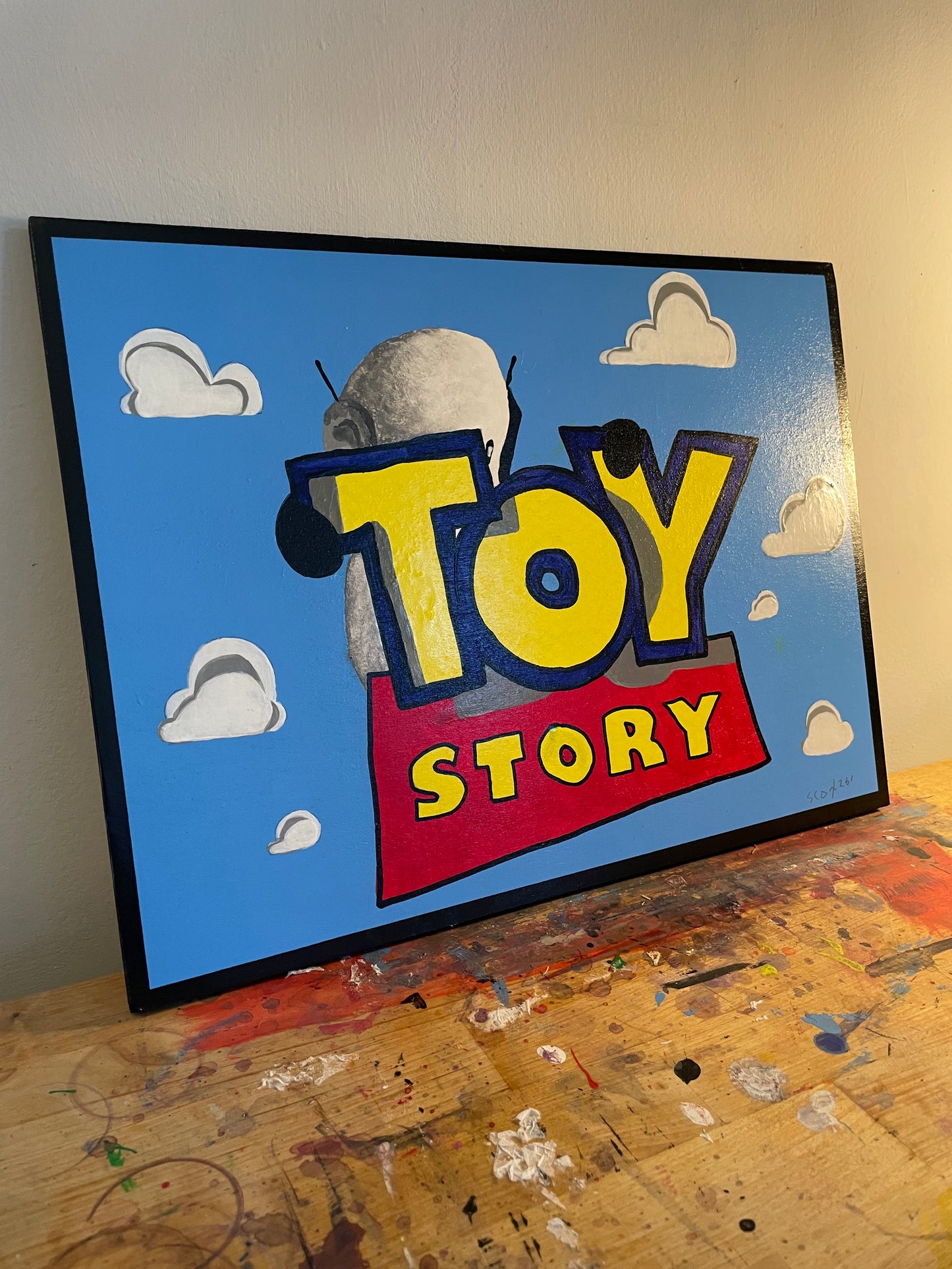 'Inspirations Series': Toy Story Original 16" x 12" - Tarc The Robot