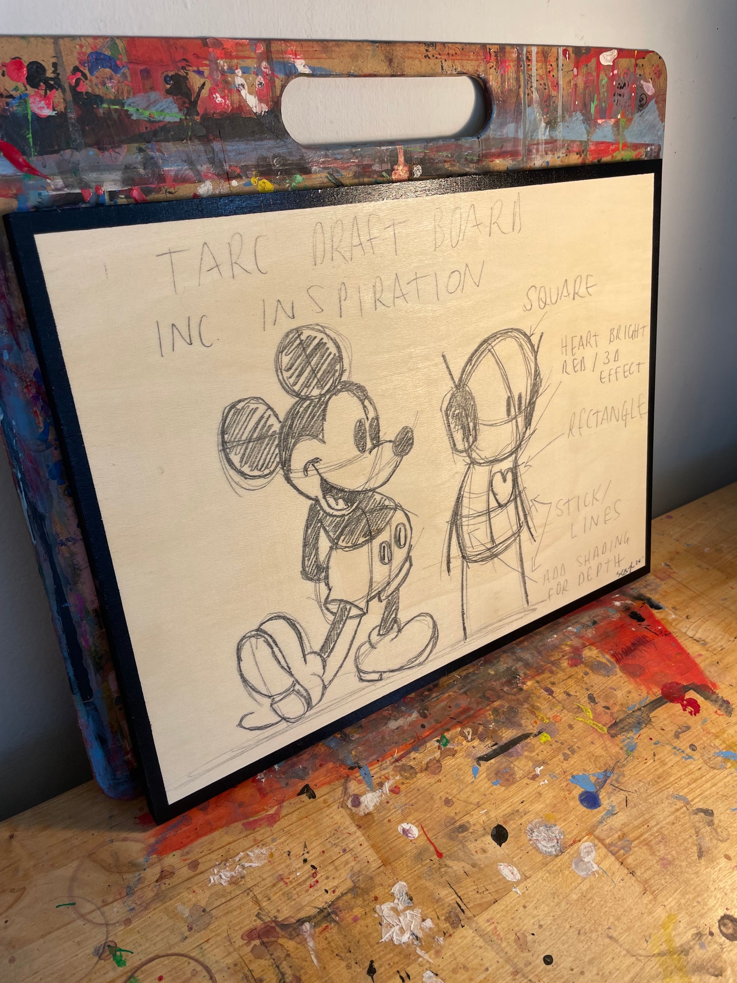 'Inspirations Series': Mickey Original 16" x 12"