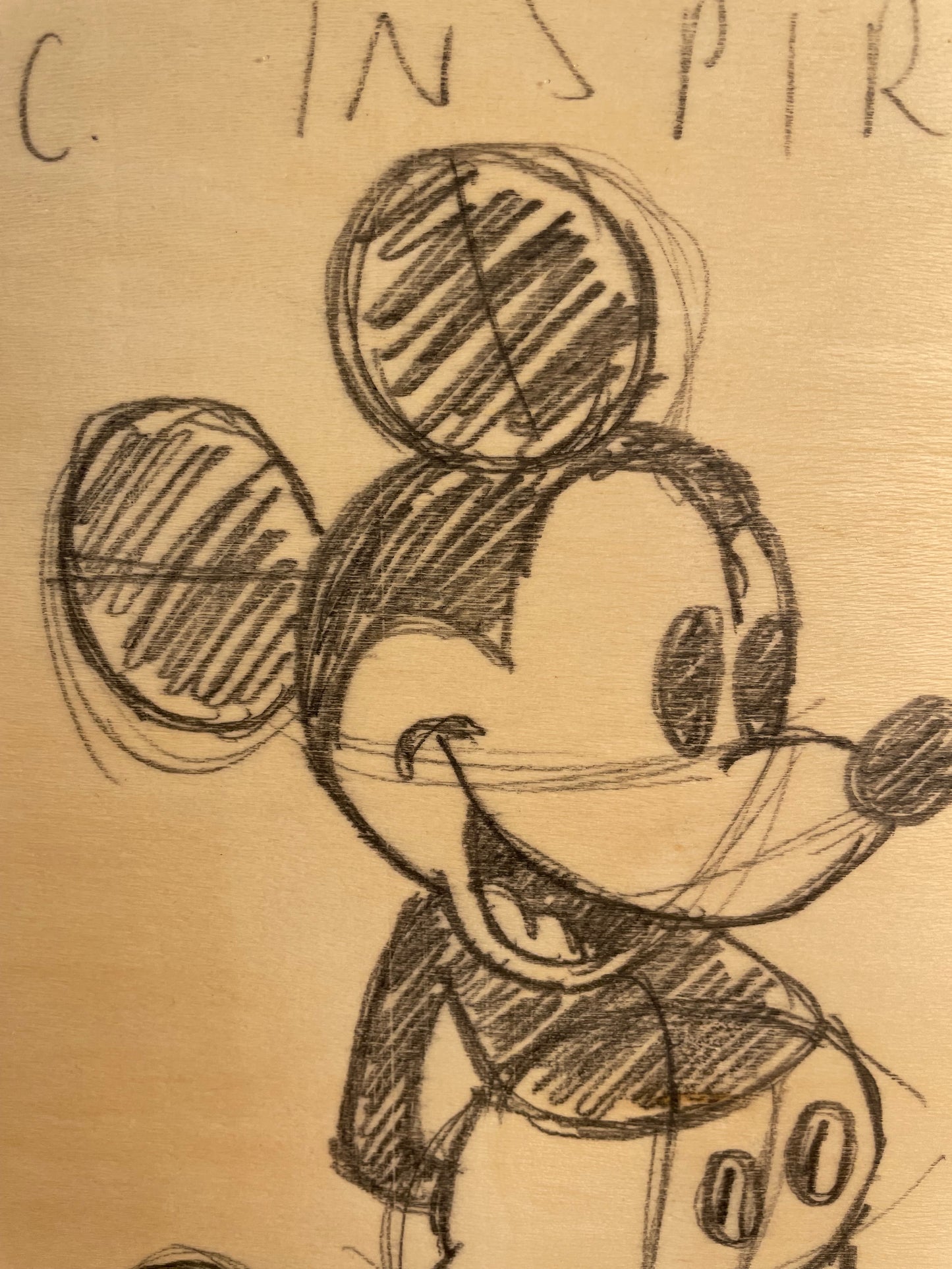 'Inspirations Series': Mickey Original 16" x 12"