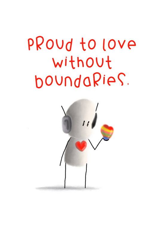 'Without Boundaries' Art Print | Tarc The Robot