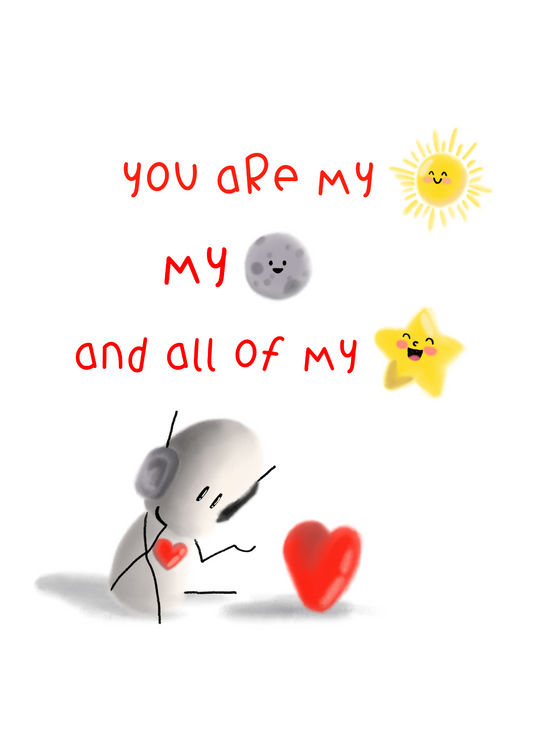 Everything' Art Print - Beautiful Wall Art | Tarc The Robot