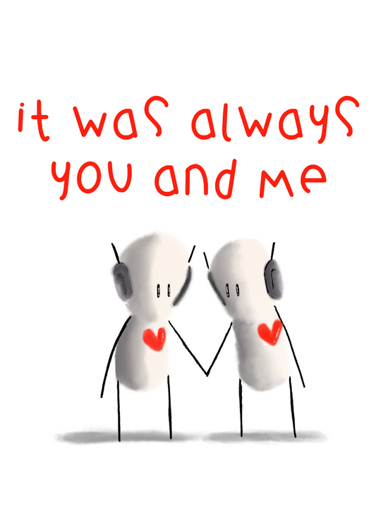 Always Art Print 12" x 16 _ Atractive Print | Tarc The Robot