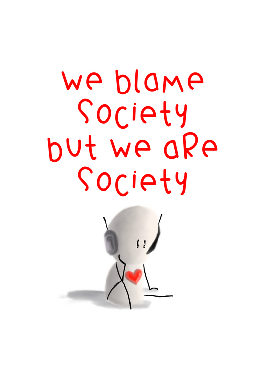 Society Art Print 12" x 16" | Tarc The Robot