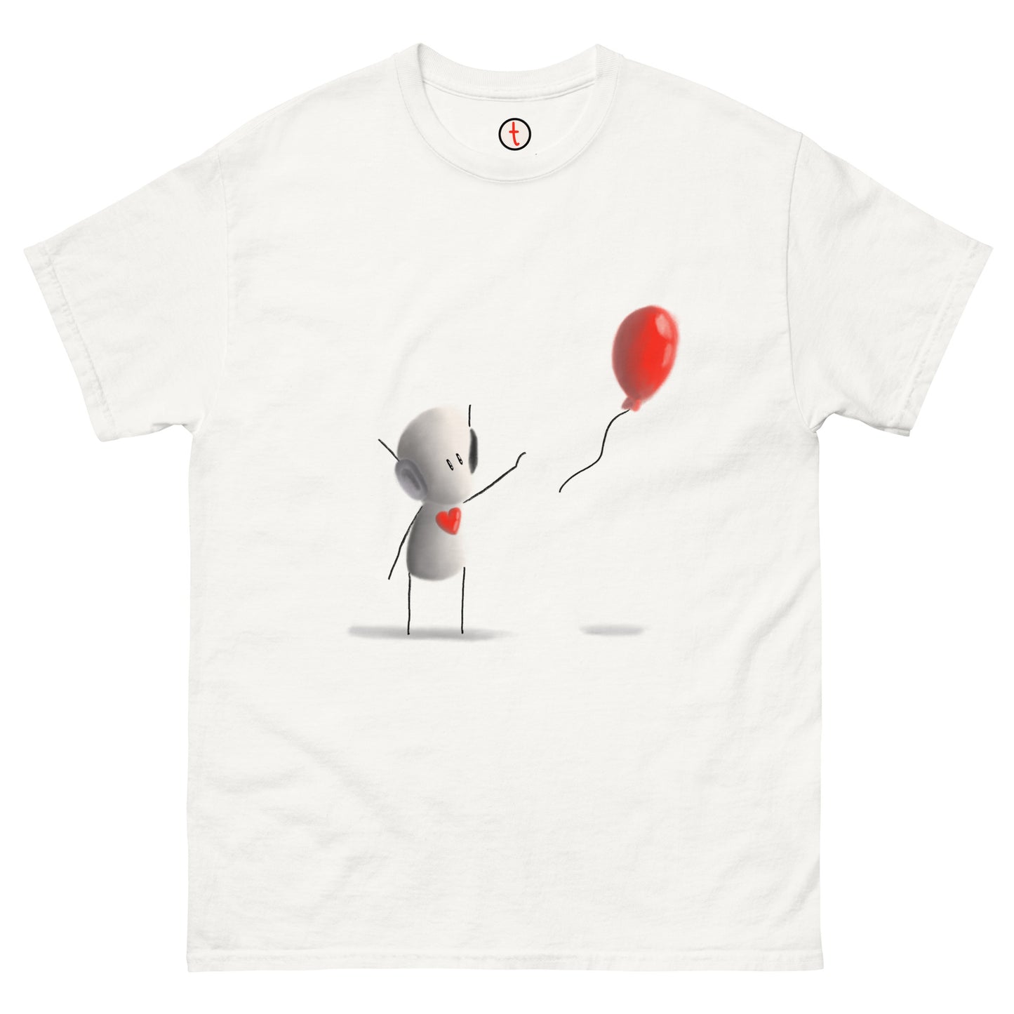 Balloon Unisex Tee - Print T Shirt | Tarc The Robot