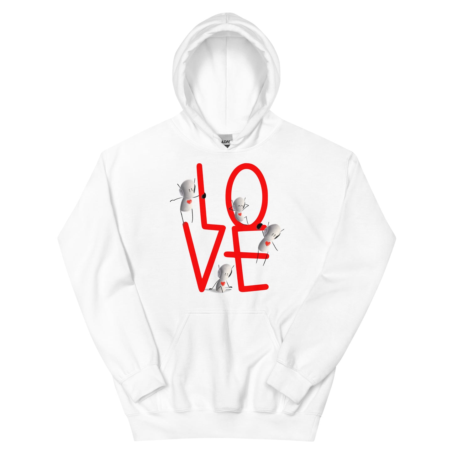 Love and Company Unisex Hoodie | Tarc The Robot